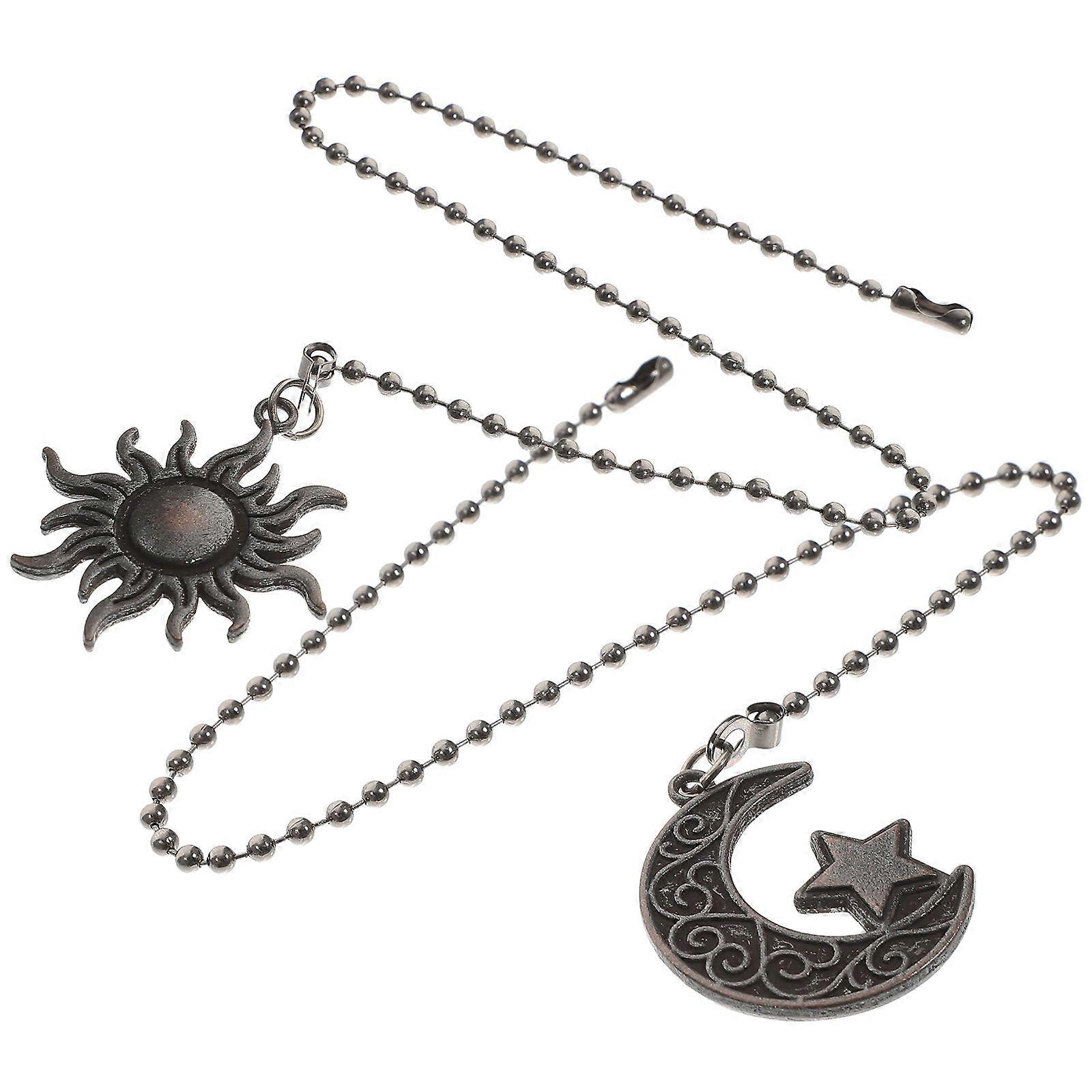 Ceiling Fan Pull Chain Extension Vintage Pull Chain 2Pcs for Decoration