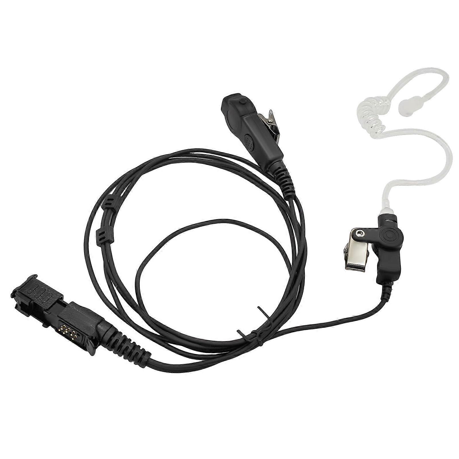 Dual PTT Two Way Radio Earpiece Walkie Talkie Headset for Motorola XPR 3300 3500 Series