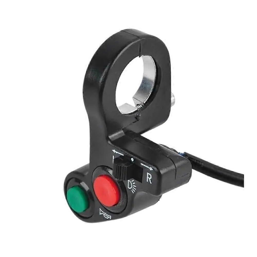 Motorcycle Handlebar Switch 7/8 Inch MultiFunction Control with Engine Start Horn and Lights