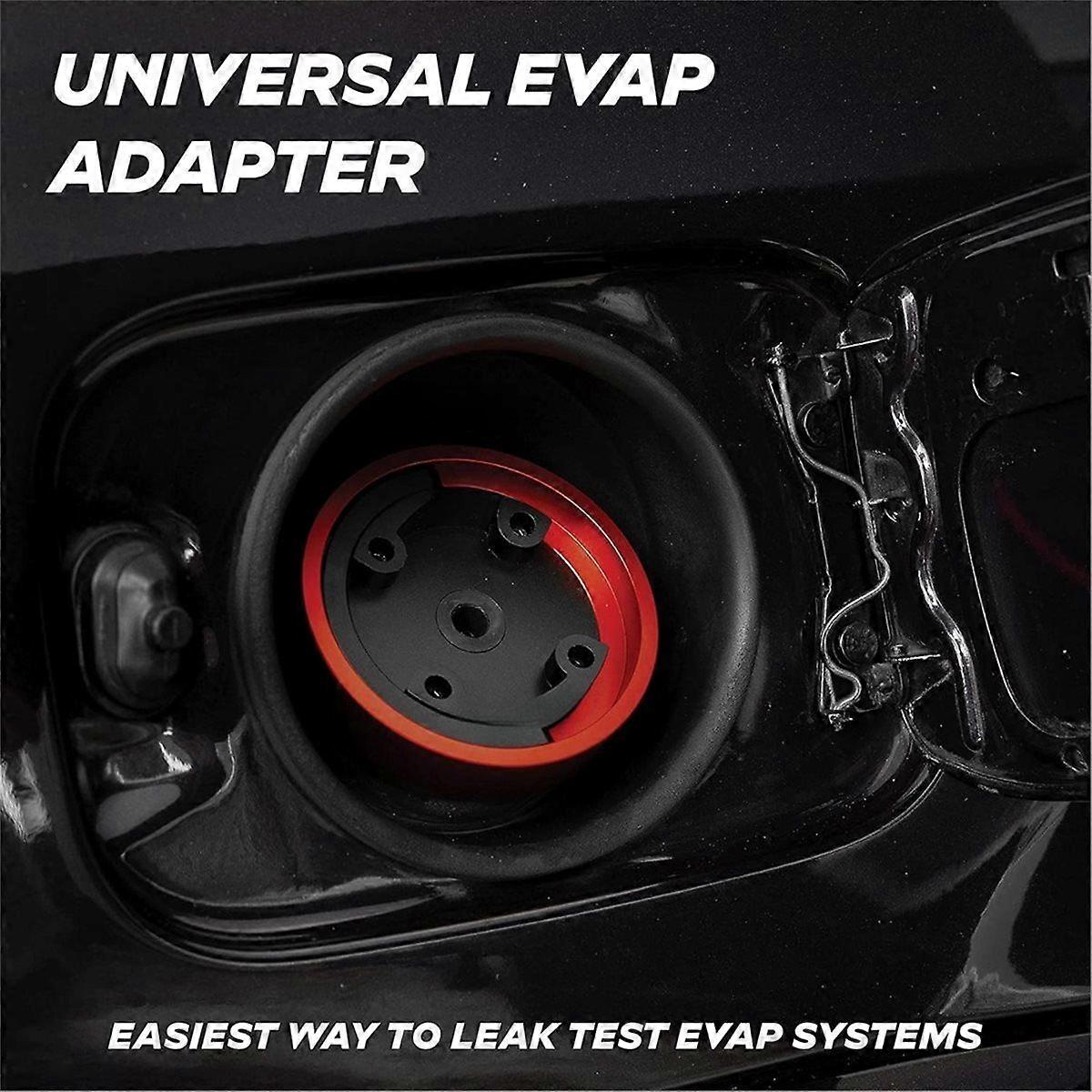 Universal Gas Cap Adapter for Easy EVAP Leak Testing - Flap Bypass Opener Cylinder Accessories