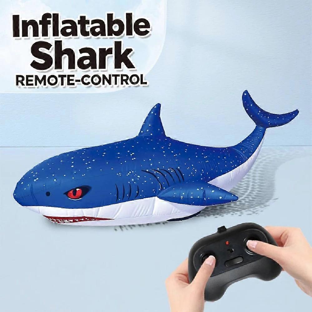 Inflatable shark remote control toy