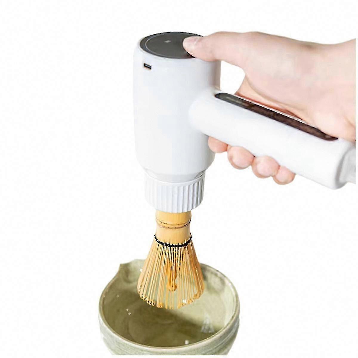 Rechargeable Electric Matcha Whisk Blender Tool For Quick Home Beverage Making