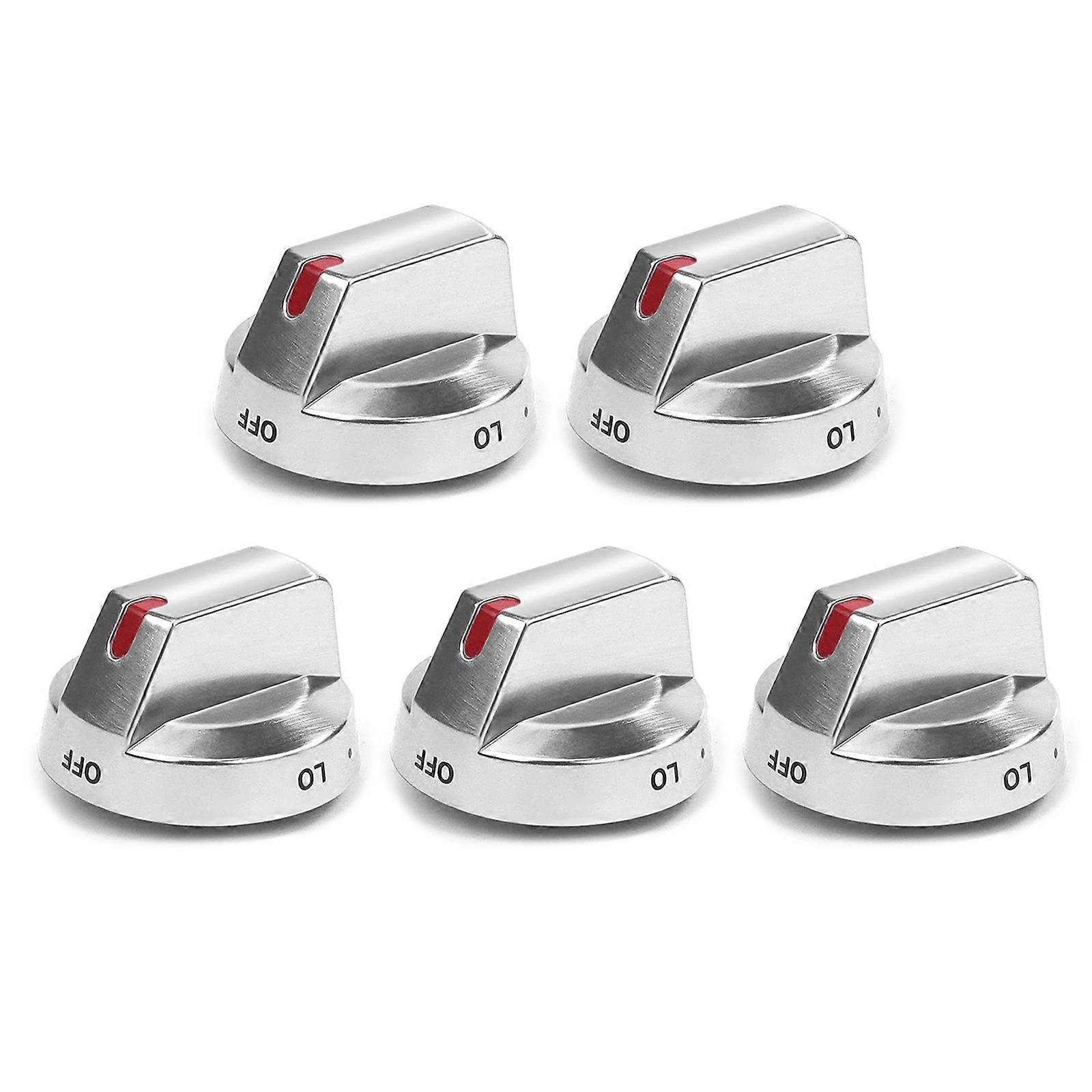 Multifunctional Gas Cooker Replacement Handle Strong Steel Construction Simple Attaching Precise Flame Control Part Multicolor