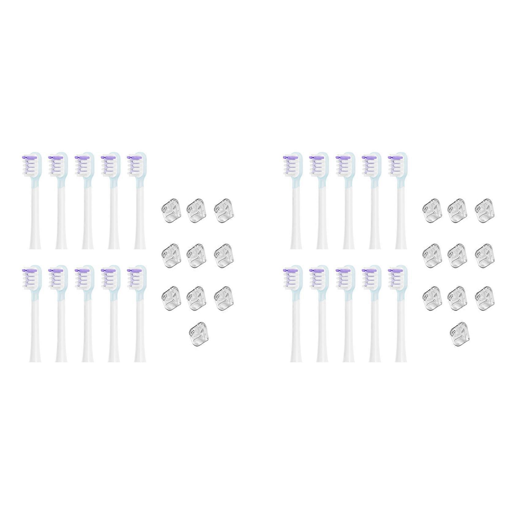 2X for Laifen Full Range Replacement Electric Tooth Brush Heads Clean Version Bright White Style