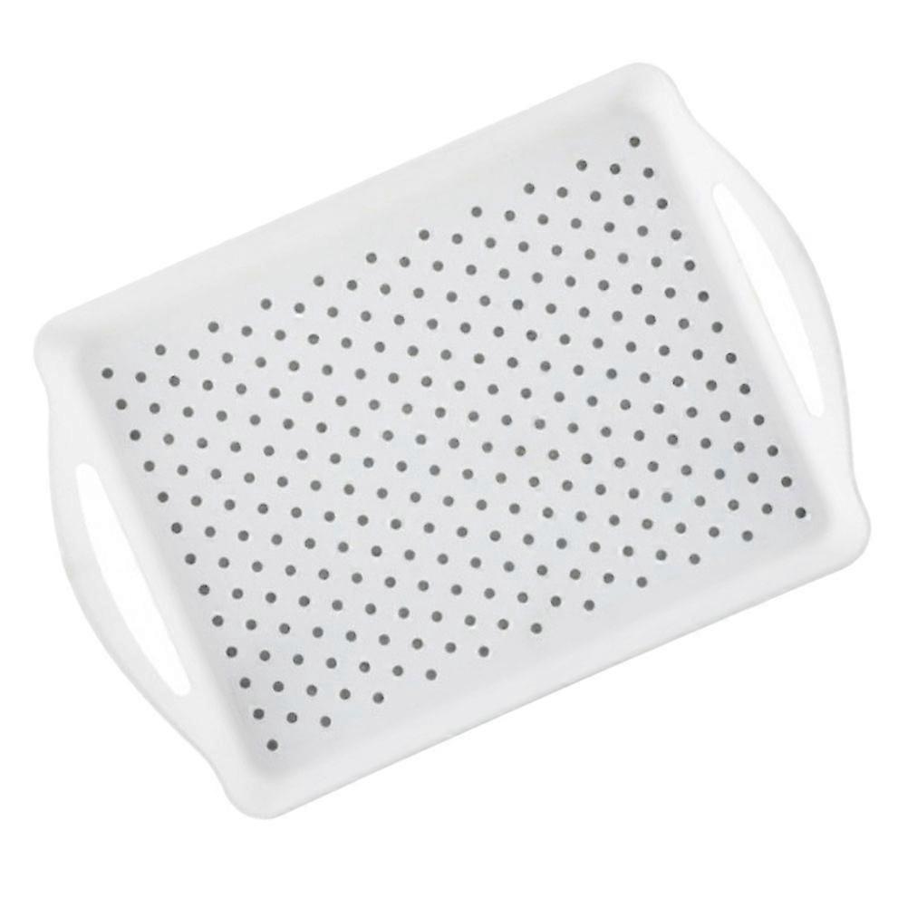 Serving Tray Fruit Tray for Storage 1Pcs Anti-Slip Pattern