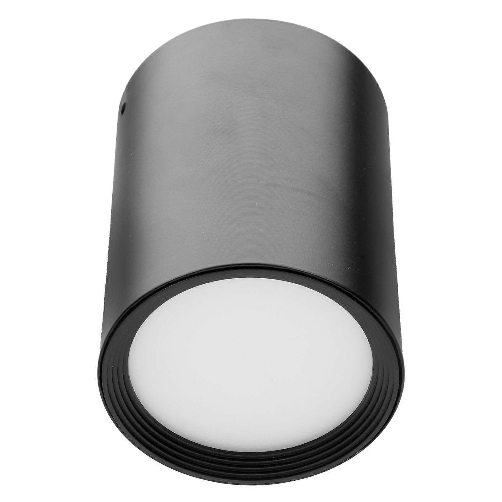 Black LED Surface Mounted Downlight Ceiling Type for Lighting Use 1Pcs