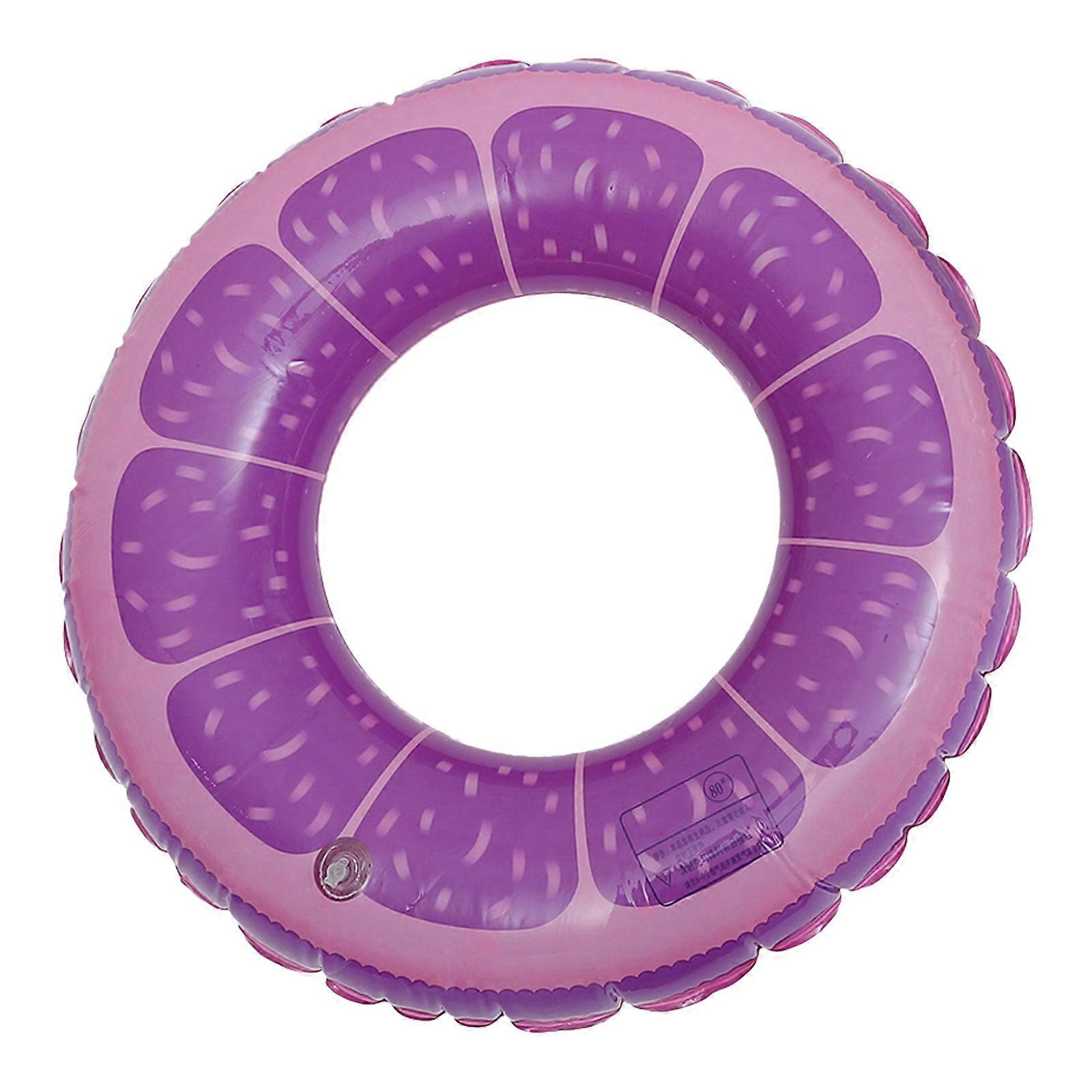 Summer Swimming Accessory Inflatable Swim Ring for Outdoor 5Pcs