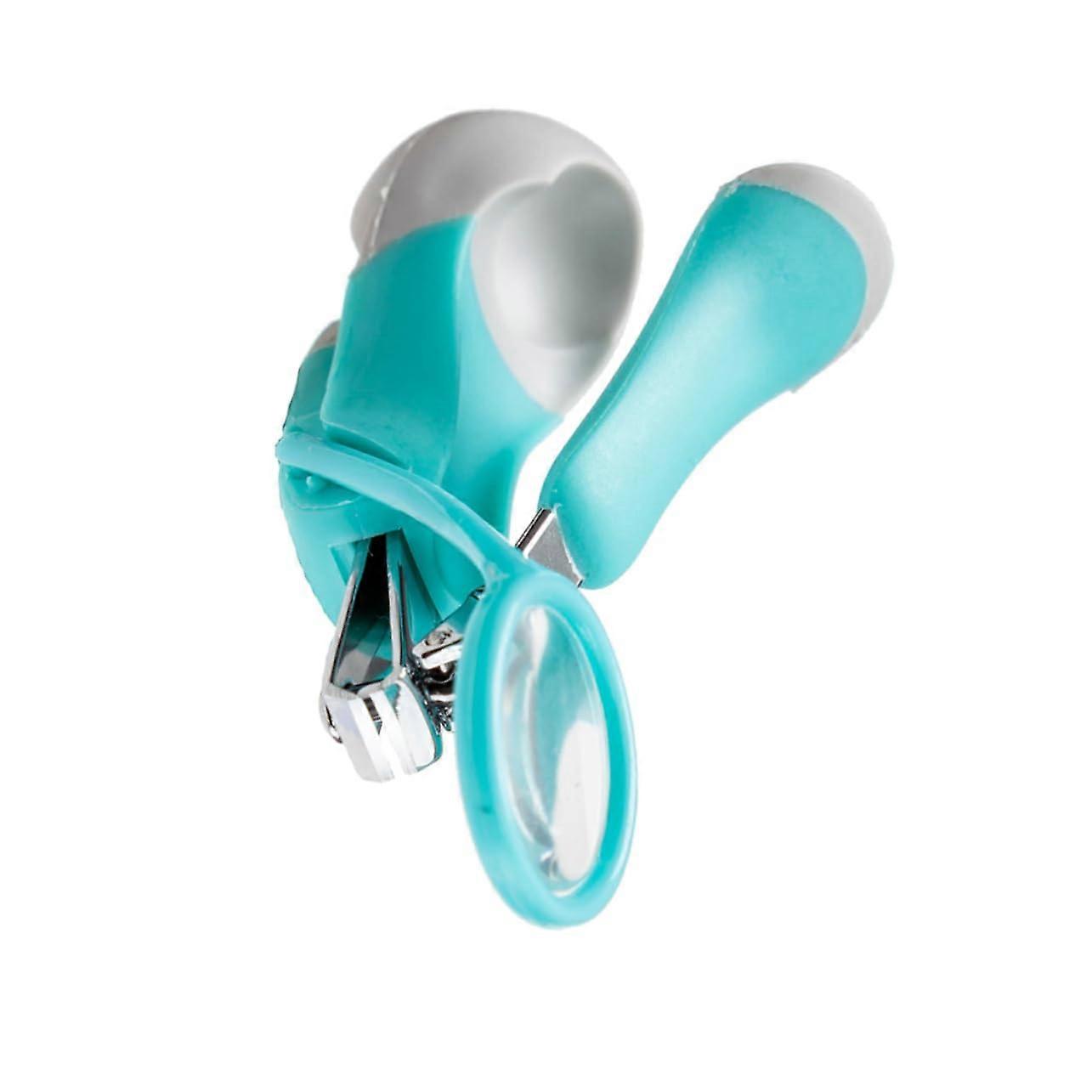 Nail Clippers with Adjustable Magnifying Lens and Ergonomic Grip, Professional Nail Scissors