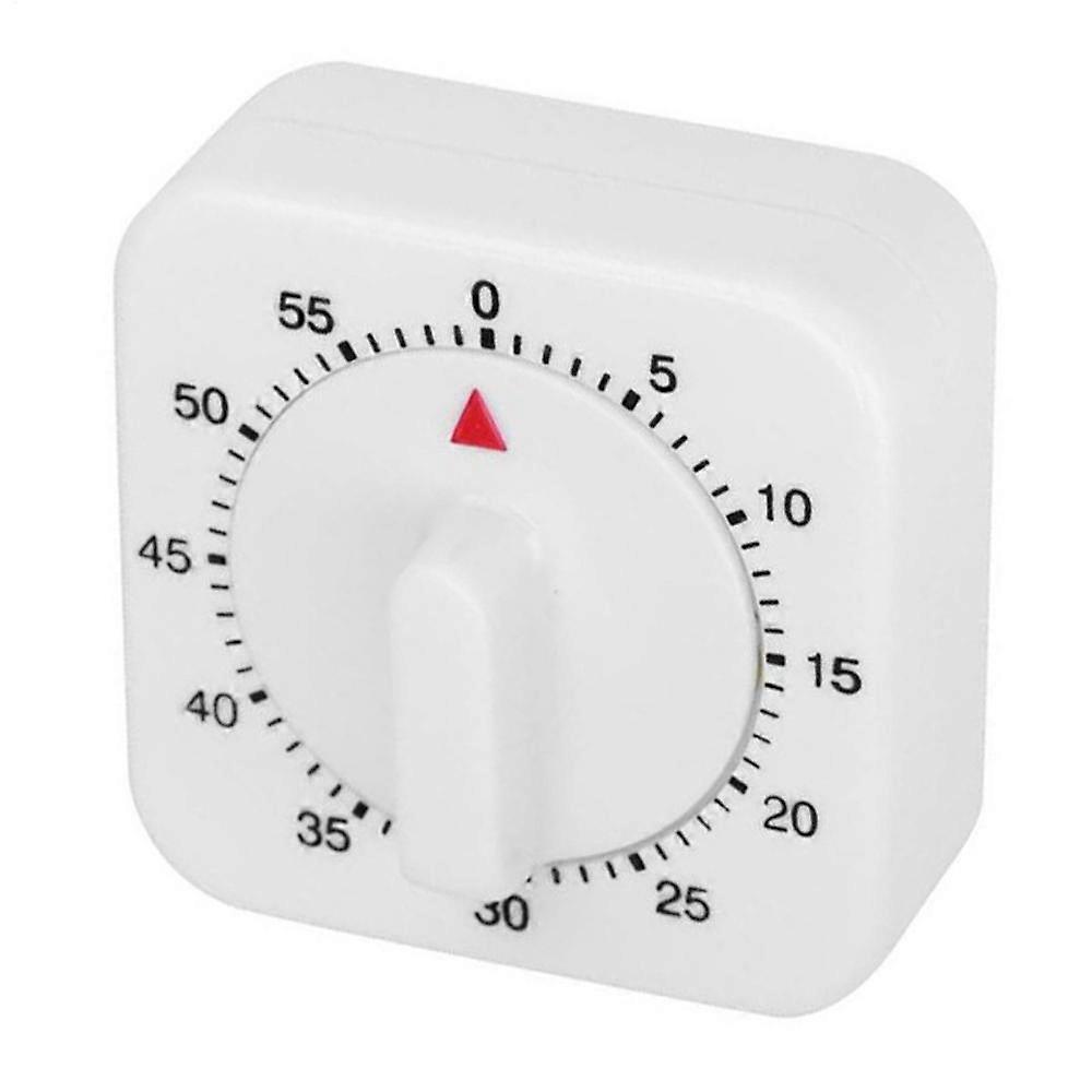 Multifunctional mechanical timer, kitchen countdown timer with alarm, reminder magnet, fuchsia kitchen, office homework