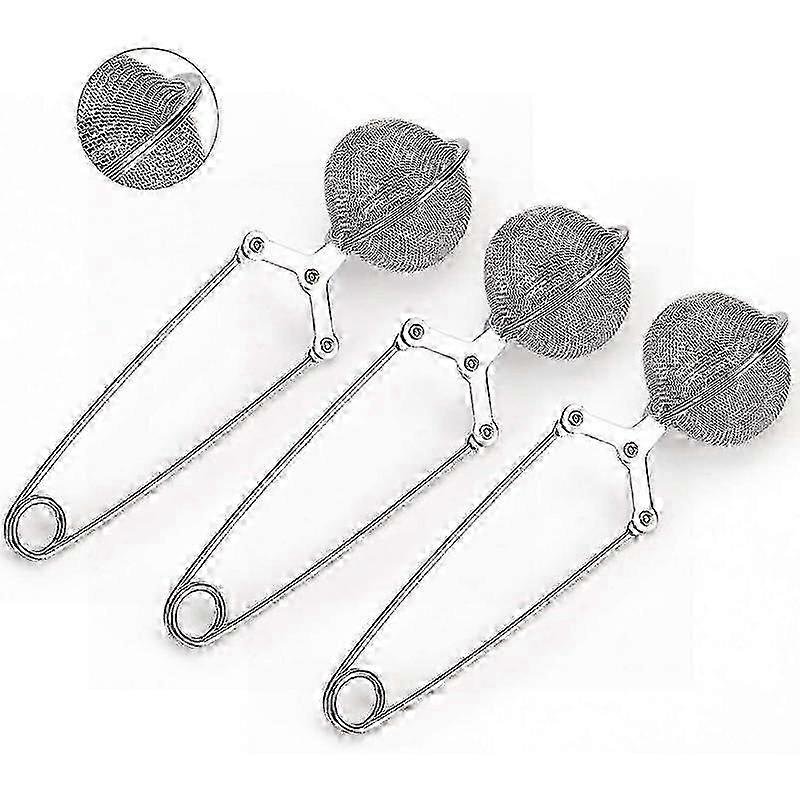 3 pieces of stainless steel tea ball strainer, multi-function tea strainer