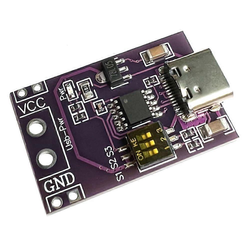 USB TypeC PD Fast Charger Module, 5V20V Quick Charge Trigger Board with Overload Protection