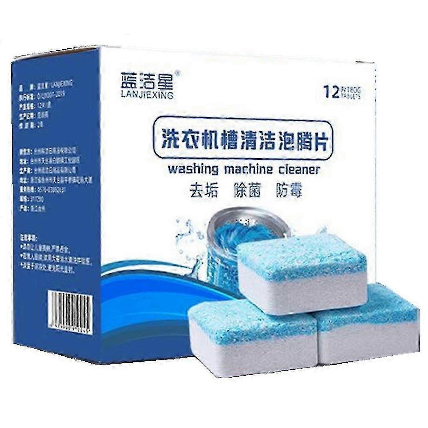 Finally Fresh Washing Machine Cleaner White Count Powder 1 box