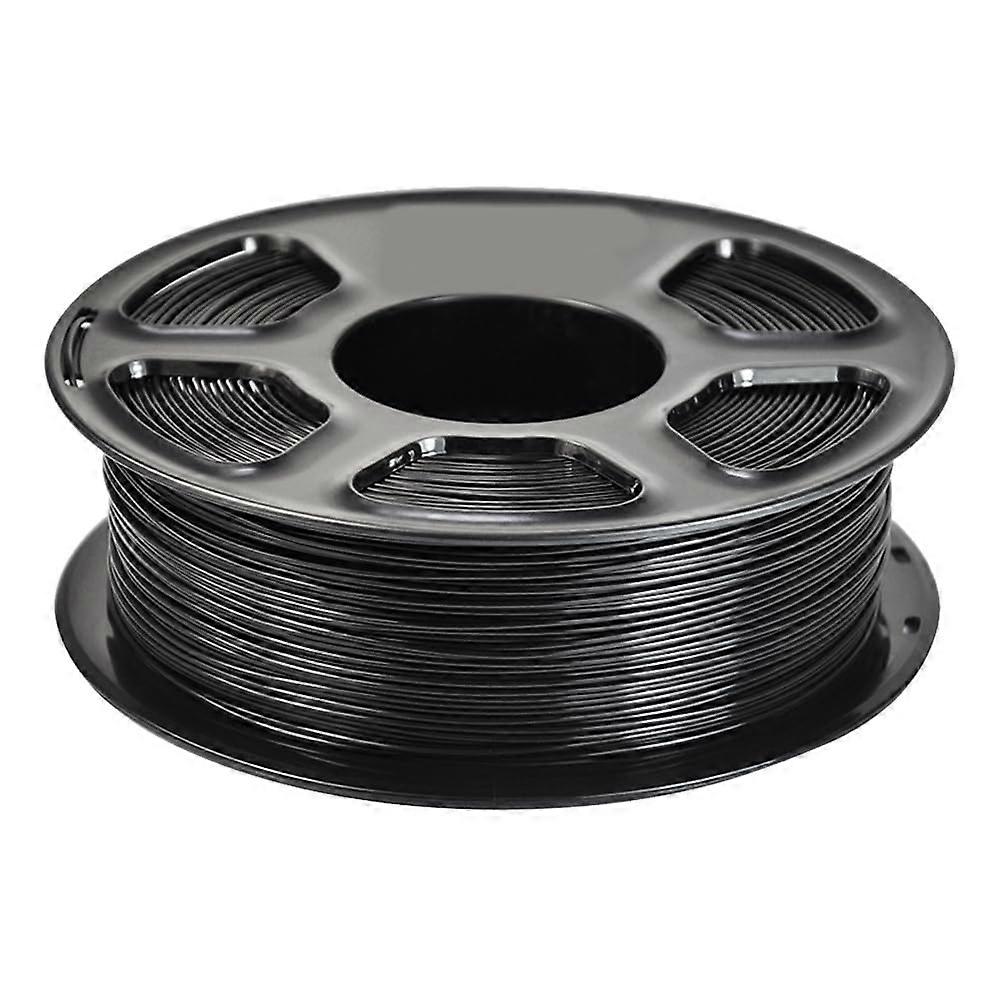Black PLA Plus 3D Printer Filament 1.75mm 1kg Spool, Clog  Adhesion, Wide Compatibility