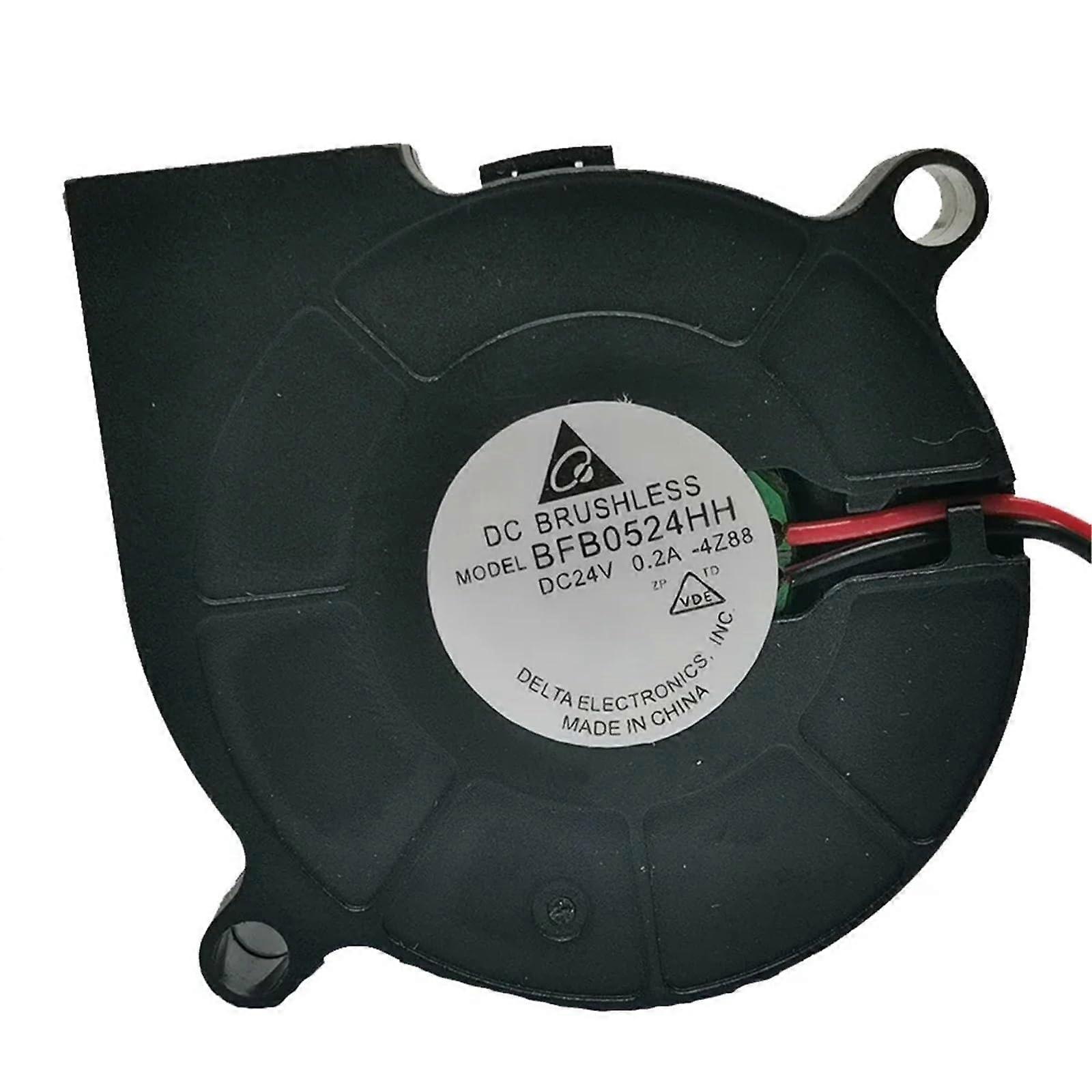 24V 5cm Turbine Cooling Fan with Speed Airflow and Efficient Performance