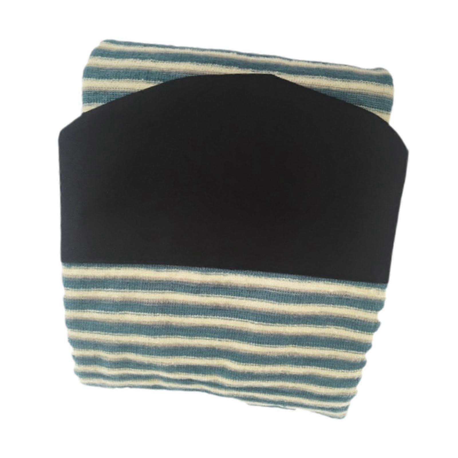 Surfboard Sock Cover 5ft Knit Polyester Bag with Adjustable Drawstring Closure and Hidden Pocket