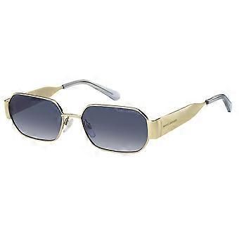 Sunglasses Marc Jacobs MARC 890/S GOLD BLUE/DARK BLUE SHADED 56/17/145 Woman