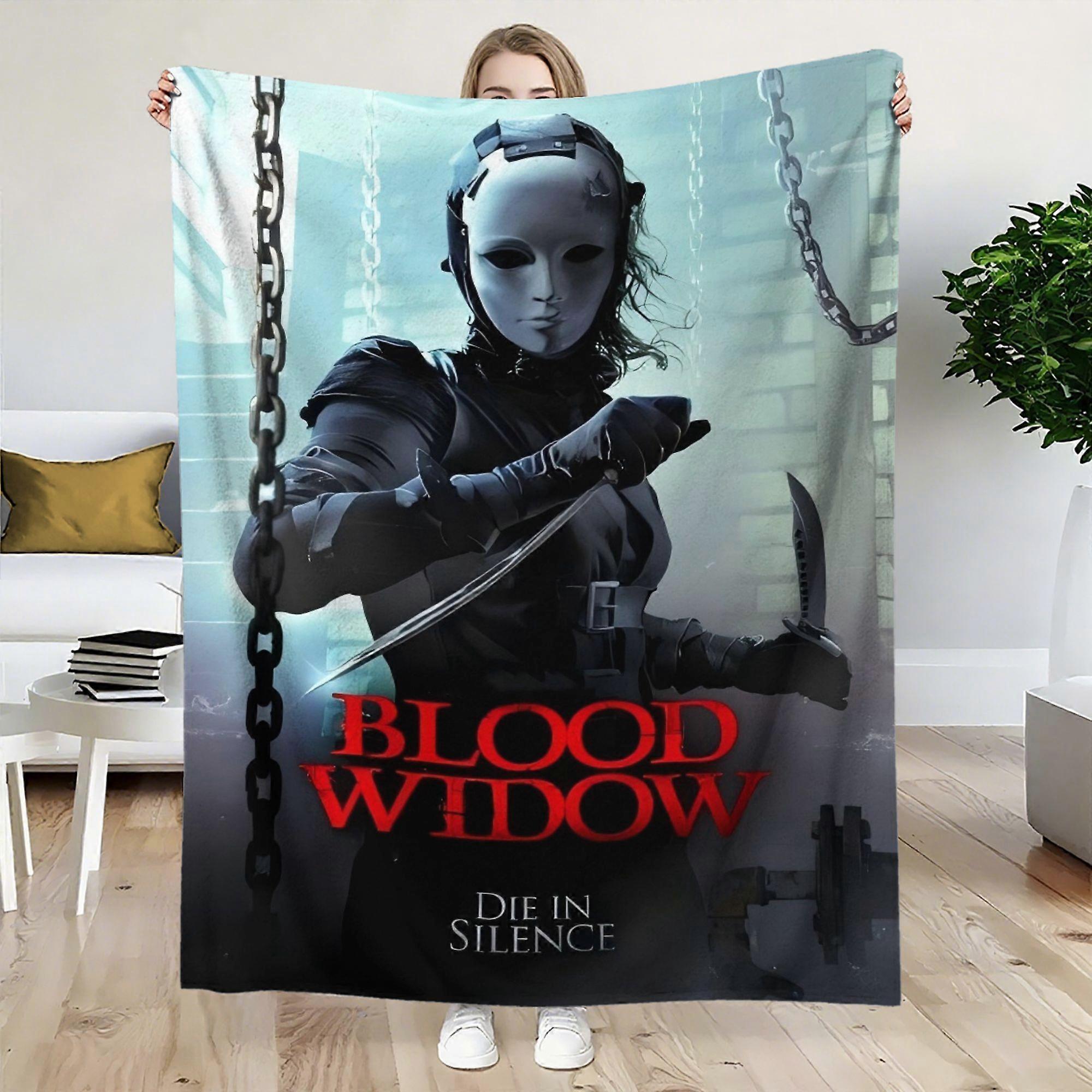 Blood Widow Luxury Flannel Blanket  Soft Lightweight