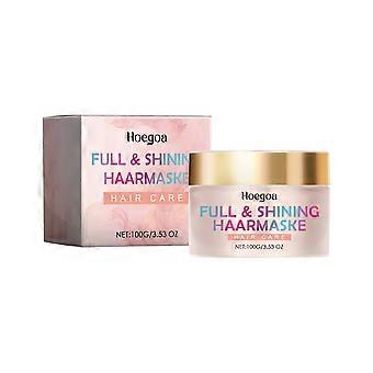 Hoegoa Volumizing And Shiny Hair Mask Nourishing, Moisturizing, Repairing, Hydrating, Fluffy And Soft Hair Care Smoothing Hair Mask