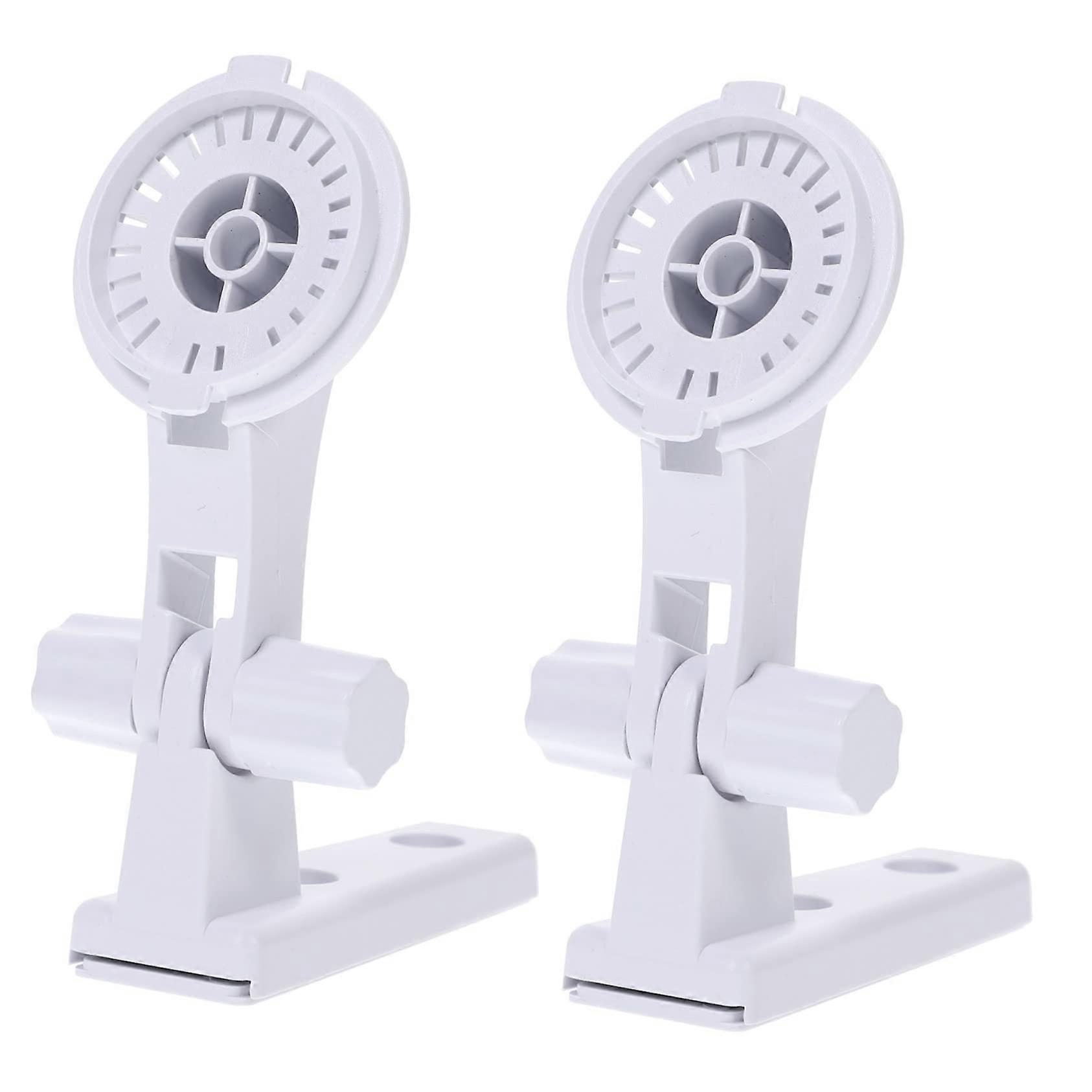 2Pcs Adjustable CCTV Camera Wall and Ceiling Mount Bracket, 180° Rotation for Indoor Outdoor Security