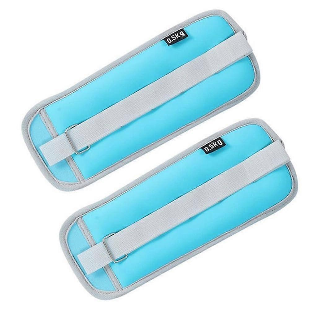 Adjustable Ankle and Wrist Weights with Breathable Fabric for Running, Workout and Strength Training