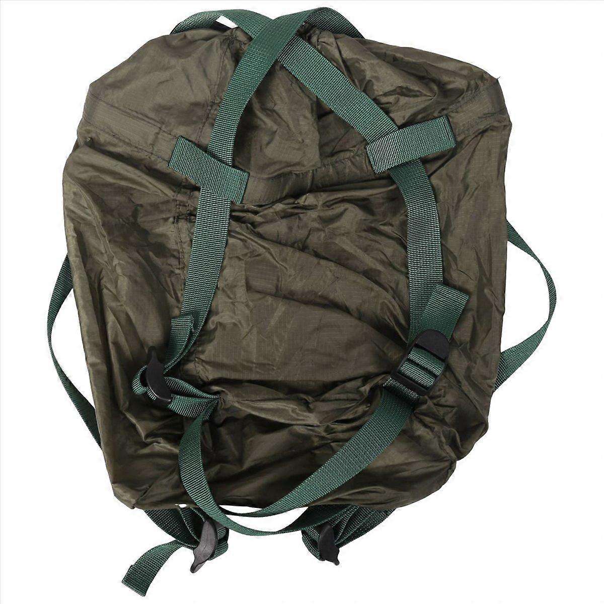 Sleeping Bag Compression Sack Pouch Camping Equipment Green