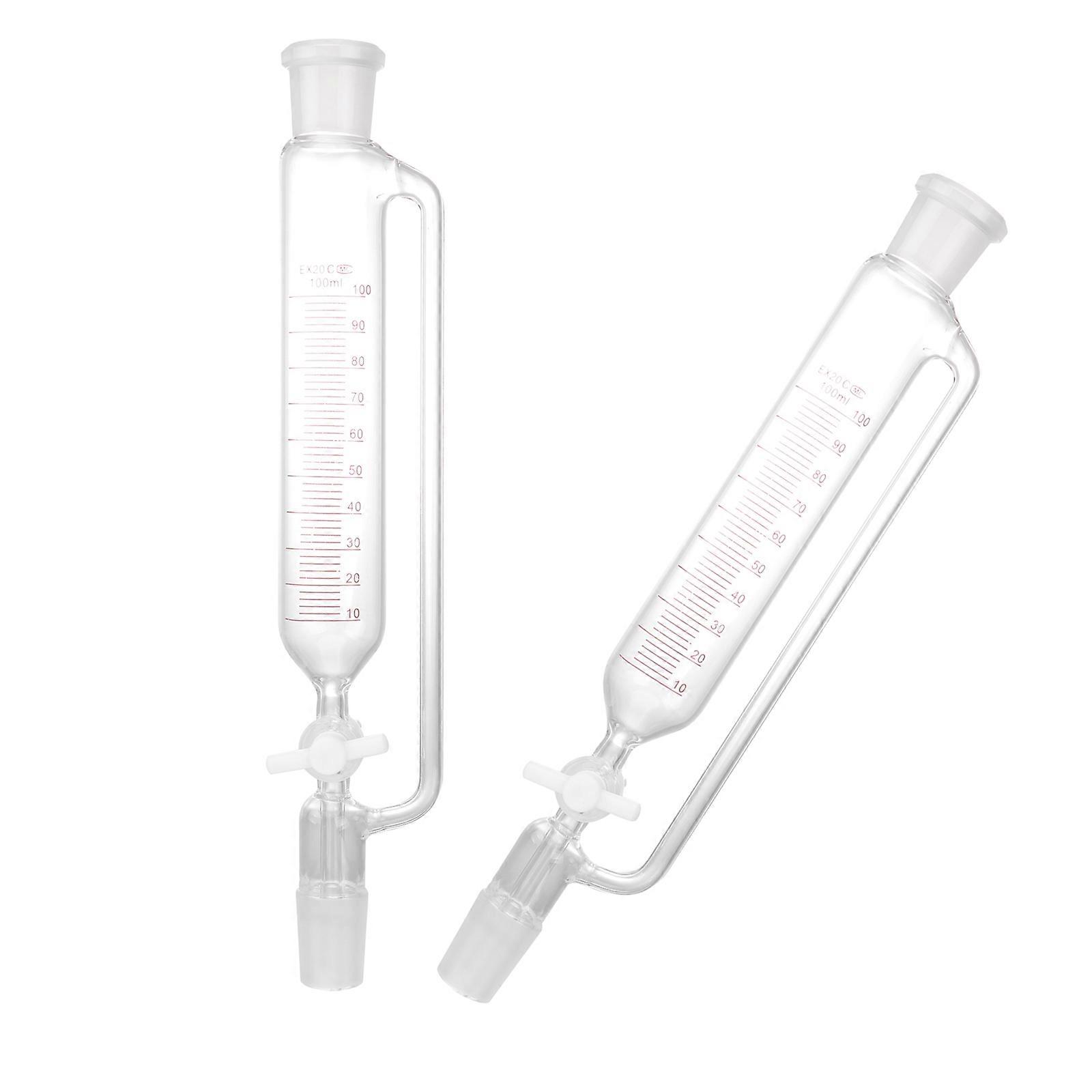 Durable Glass Separatory Funnel for Liquid Separation Use