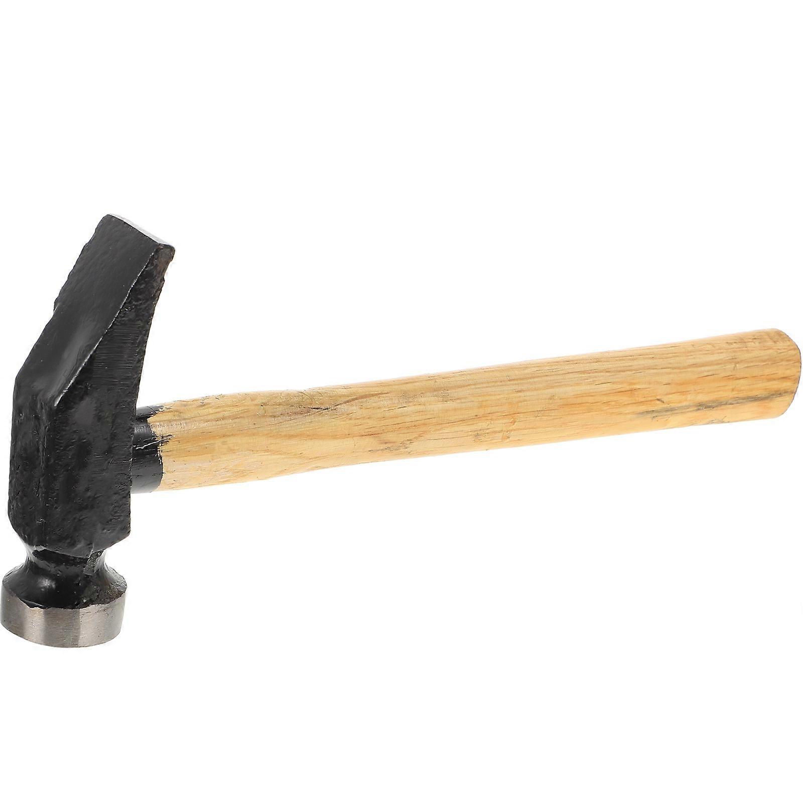 Shoe Repairing Hammer Wooden Handle for Repair Use Multi-Function Tool