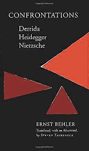 Confrontations: Derrida/Heidegger/Nietzsche