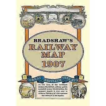 Bradshaws jernbane kastet kart 1907