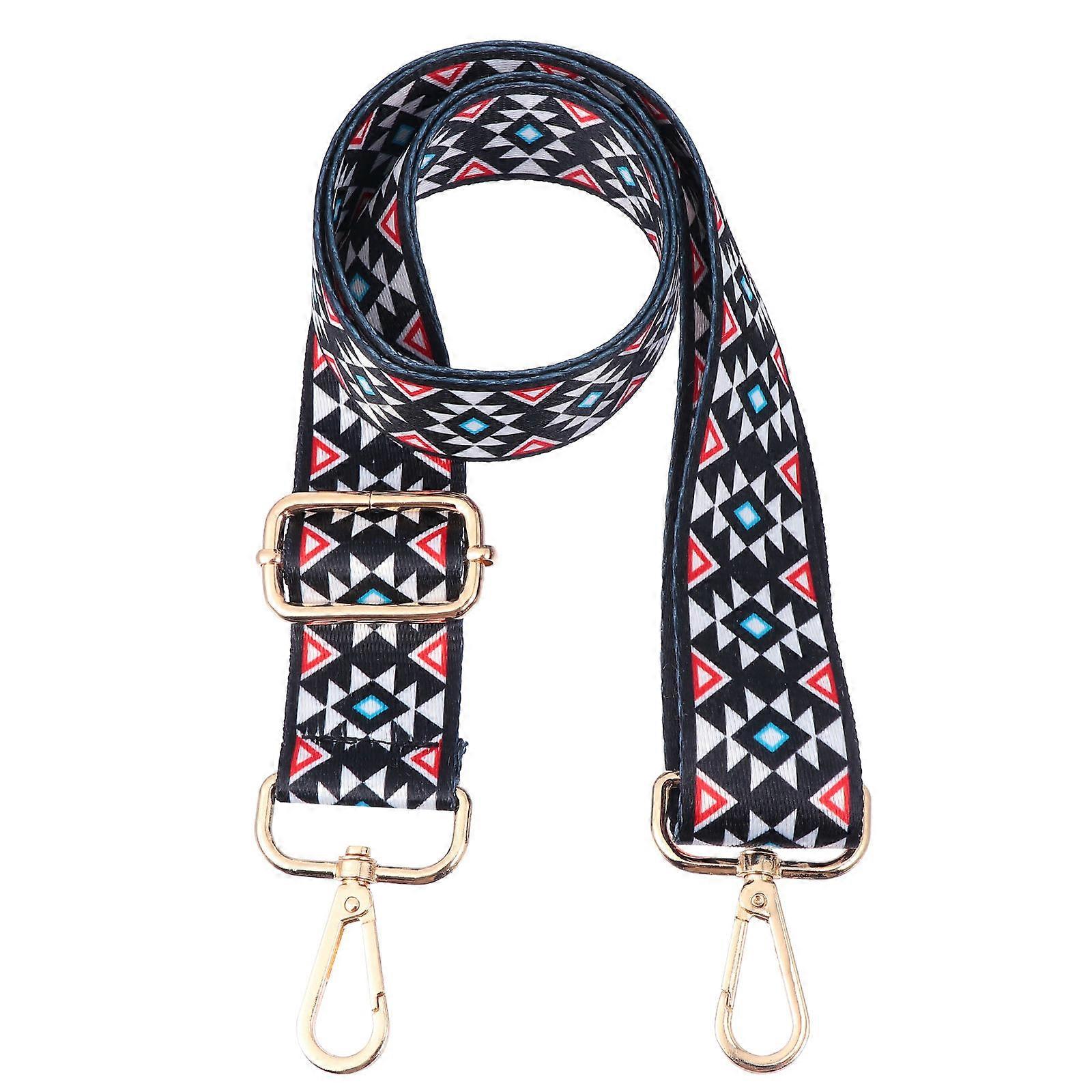 Colorful Bag Strap Ethnic Style Shoulder Strap for Bag Replacement 1Pcs
