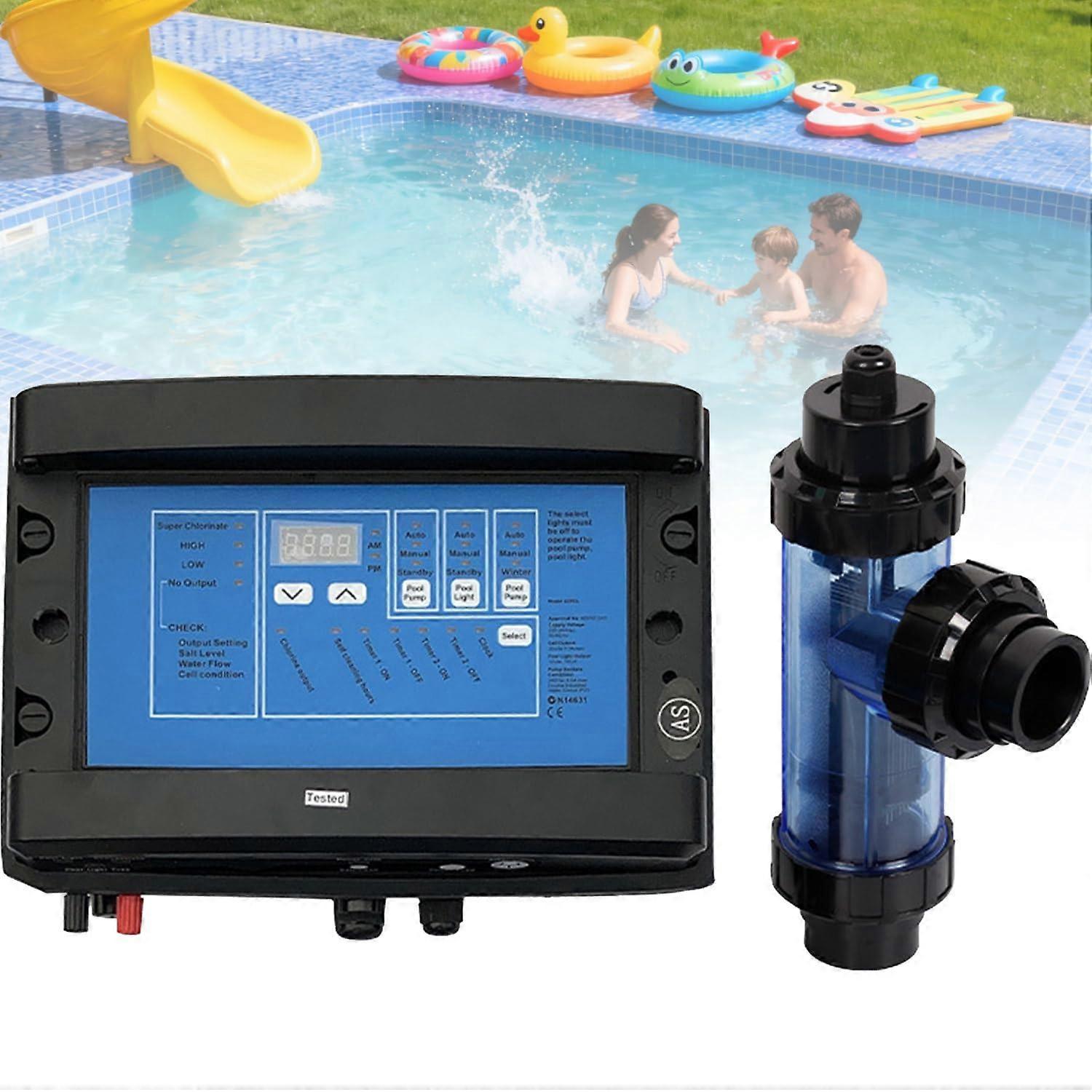 Swimming Pool Salt Chlorine Generator with Smart Flow Sensor for Efficient X15CL Sterilization
