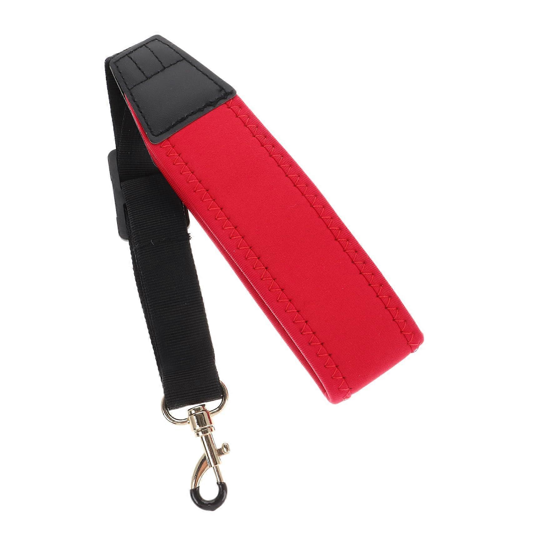 Adjustable Saxophone Neck Strap and Shoulder Harness with Ergonomic Support and Quick Release Hook