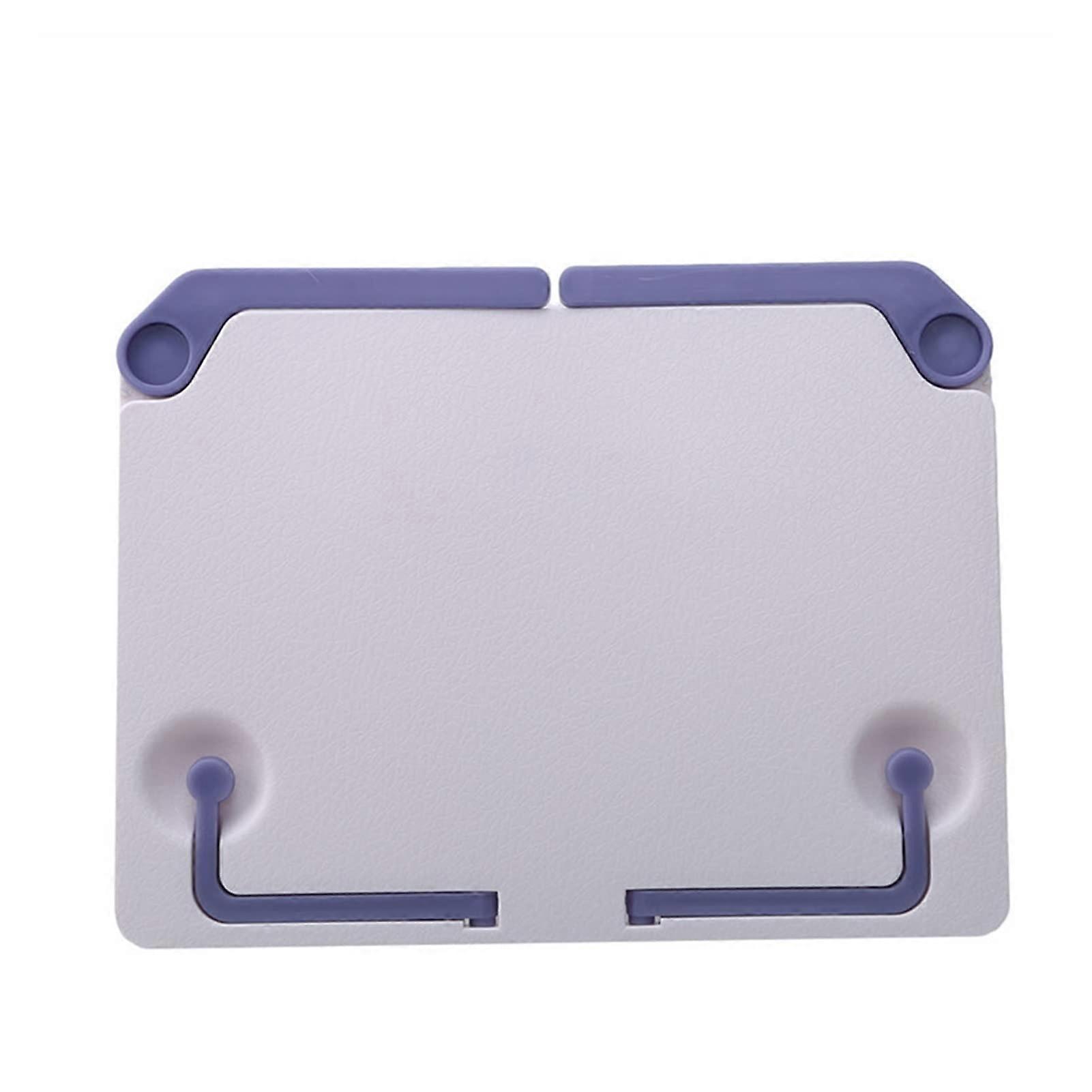 White Folding Sheet Music Stand Compact Tabletop Book Holder with Easy Setup