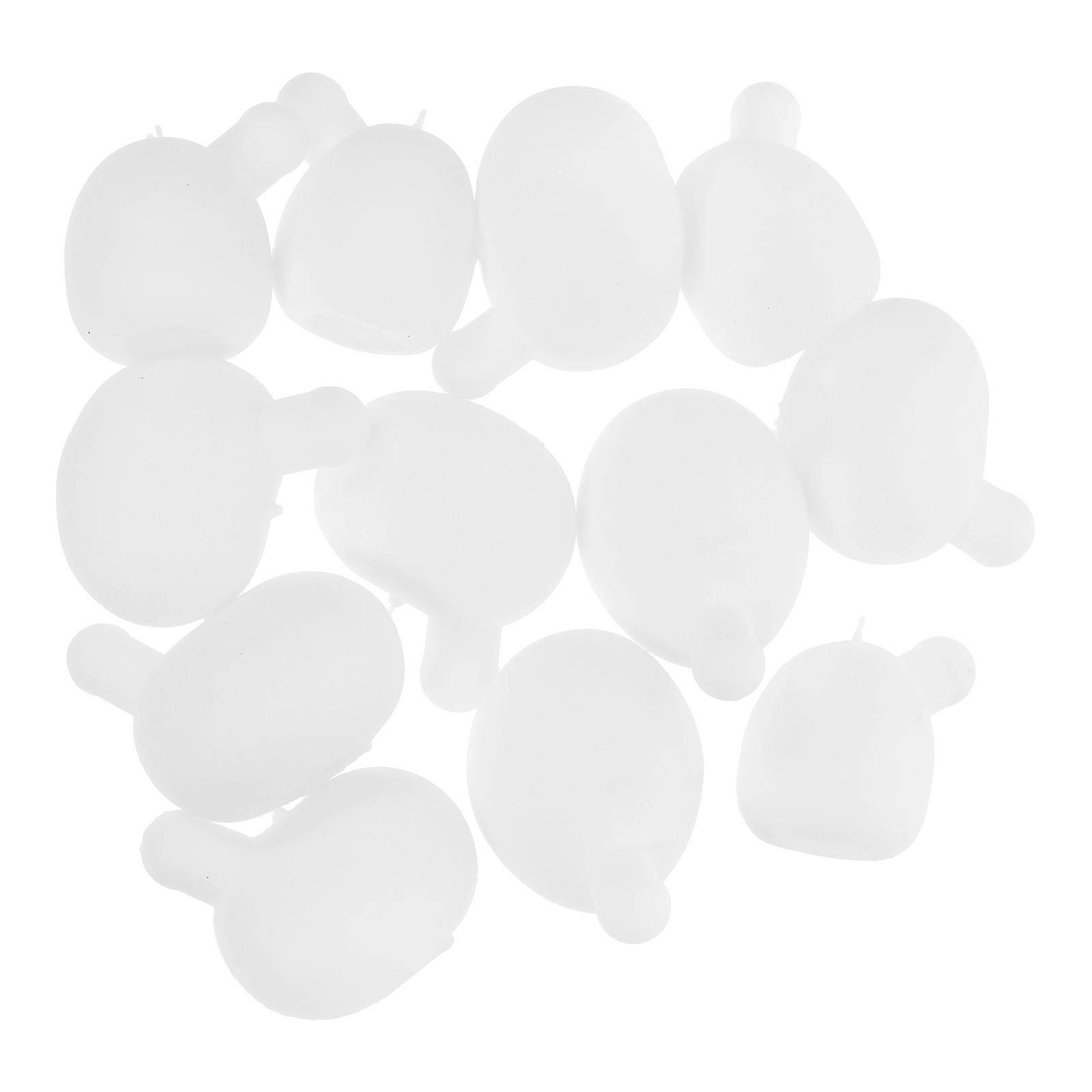 24Pcs White Silicone Bubble Inserts for DIY Press Ball Replacement