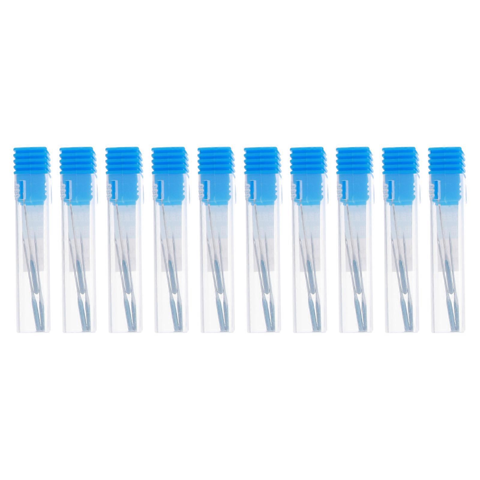Blue Sewing Machine Needles for Sewing Machine Anti Jumping 30Pcs Pack