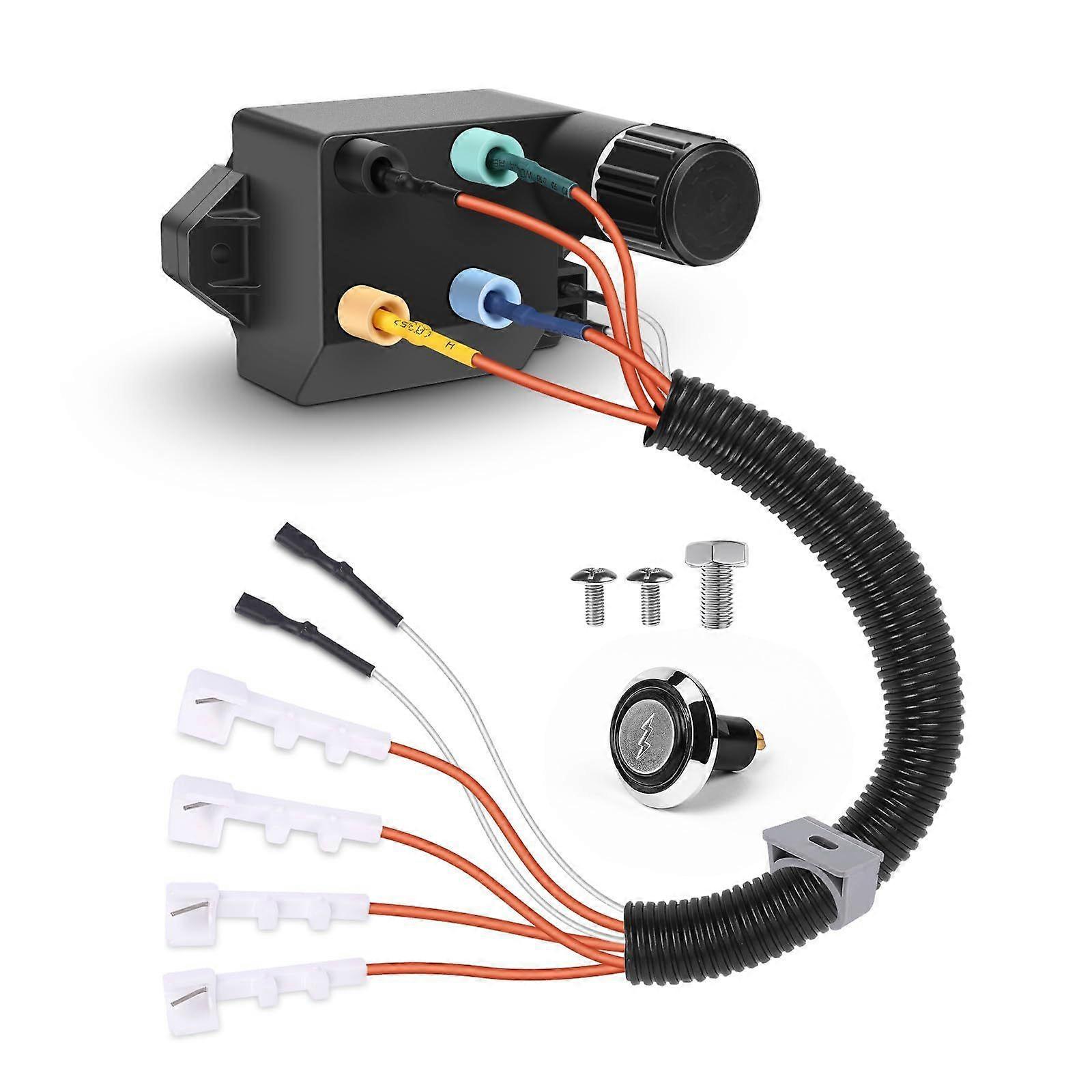 Compatible with 66355 Weber Genesis II 410/210 series igniter replacement kit