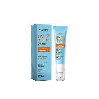 UV Restore Gesichtsserum Sonnenschutz, LSF 50 Leichte Tagescreme (30 g)