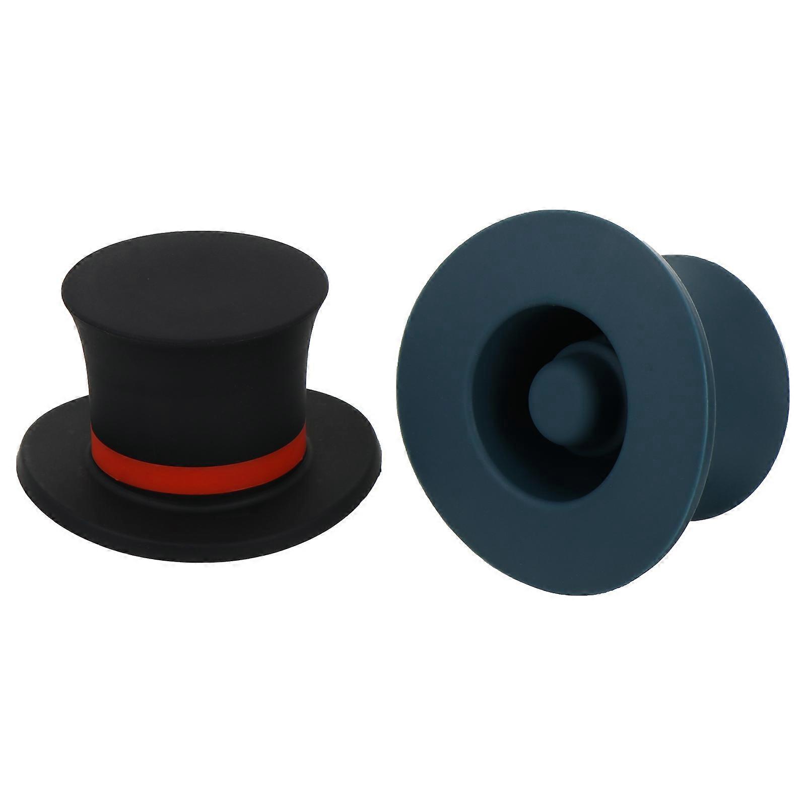 Silicone Plug for Use 2Pcs Hat Shaped Sealing Stoppers