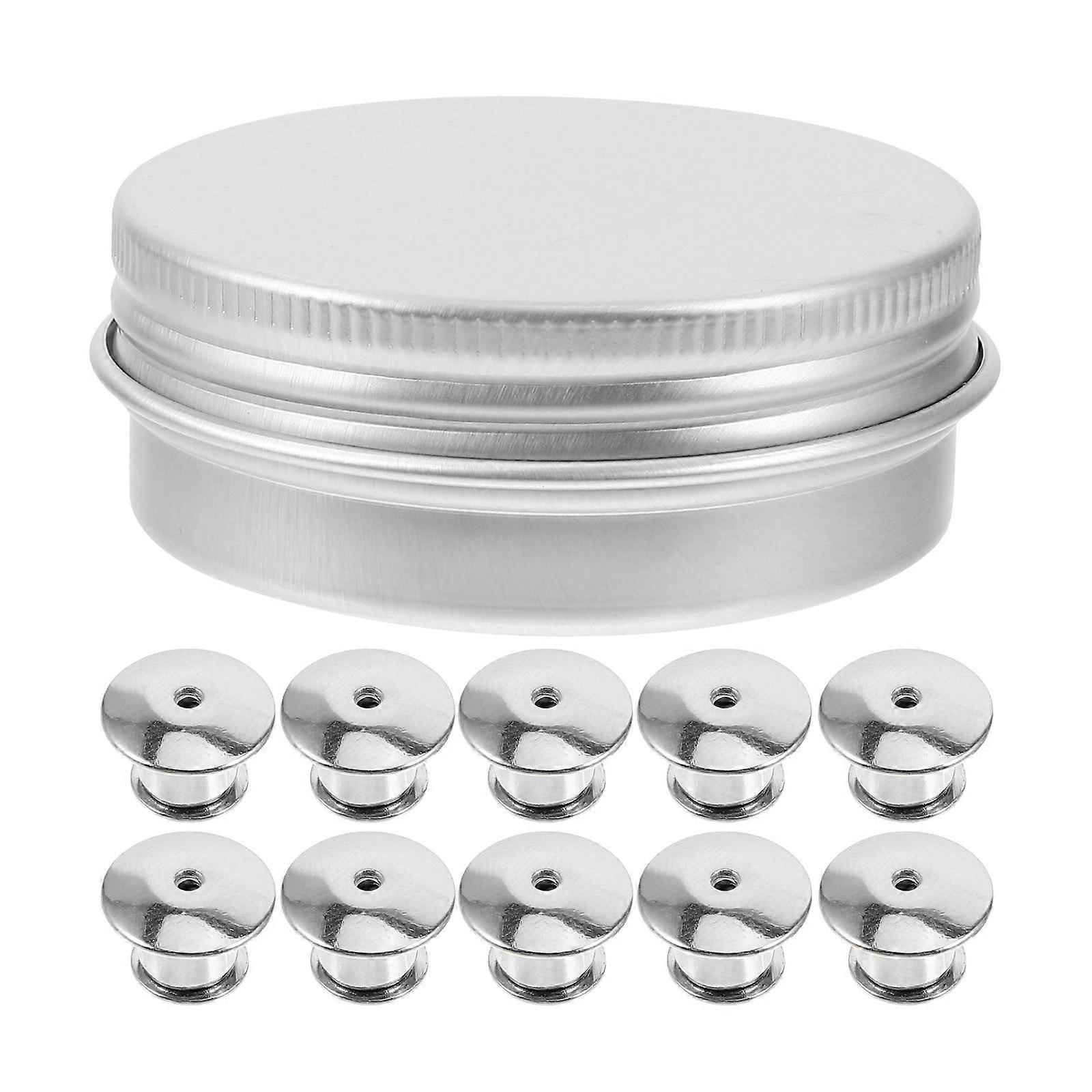 30pcs Locking Pin Back Replacement Back Locking Craft Making Clutch Back