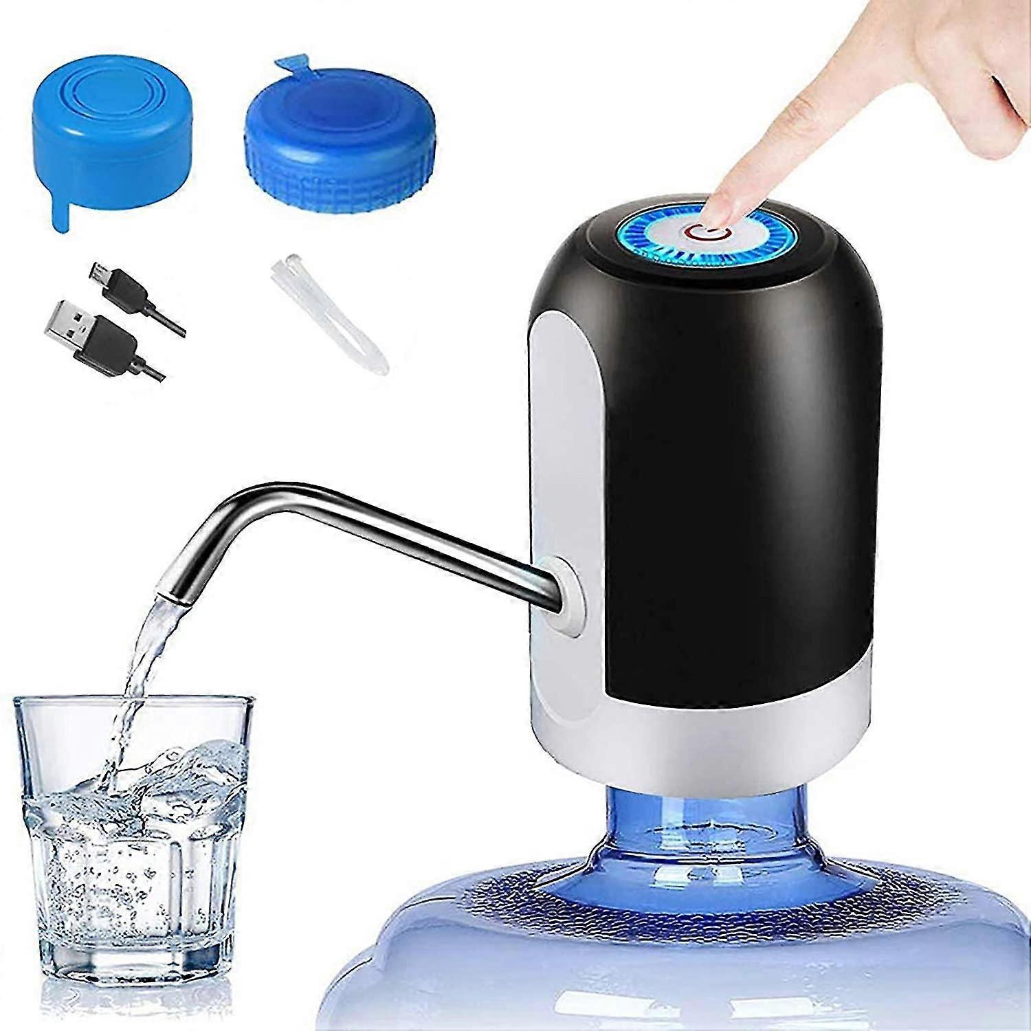 Elektrisk vattenflaskpump, USB-laddningsbar vattendispenser