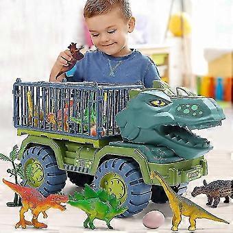Carro de brinquedo de dinossauro das crianças grandes - Caminhões de engenharia Veículos de construção Presente