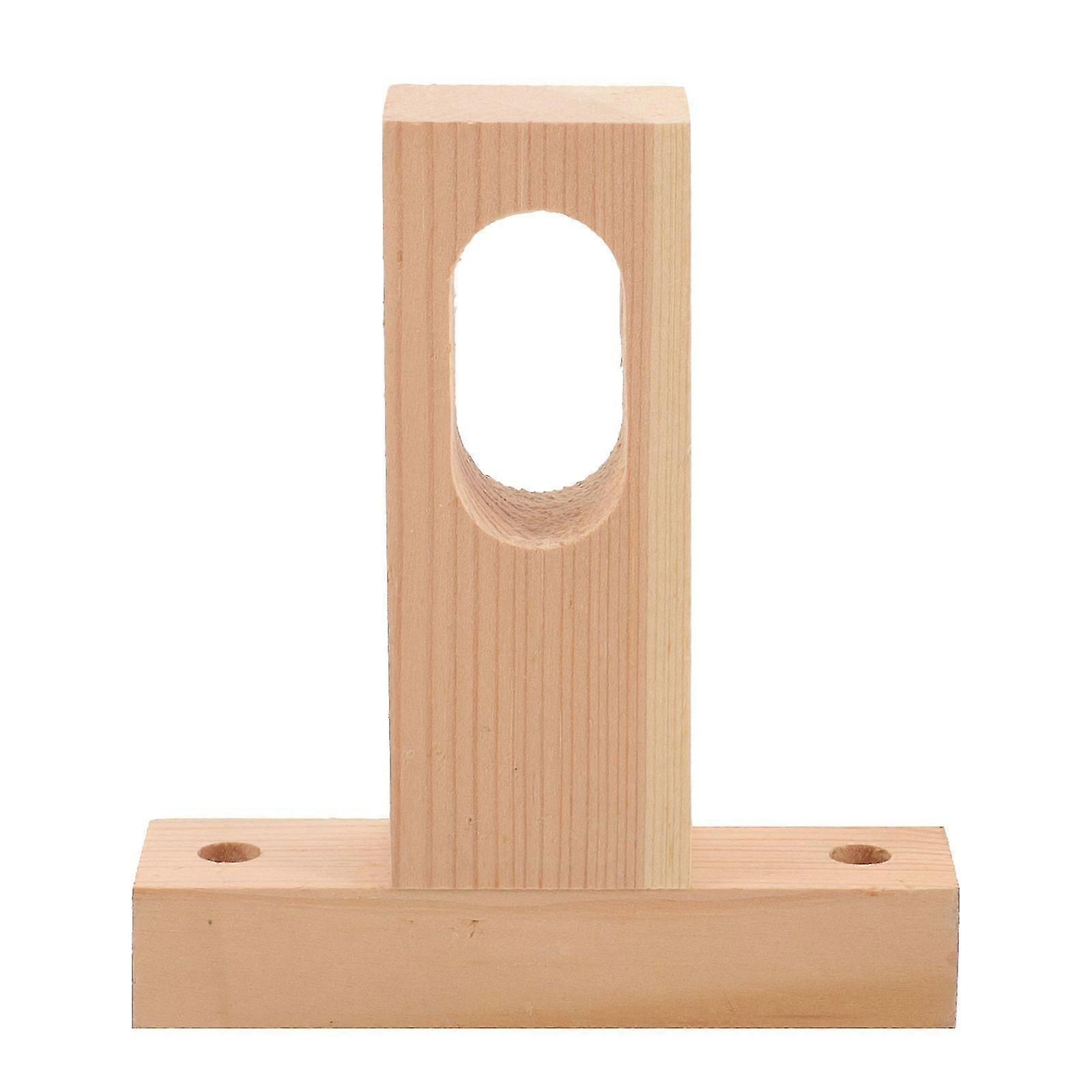 Ceiling Mount Closet Rod Bracket | Wood Material