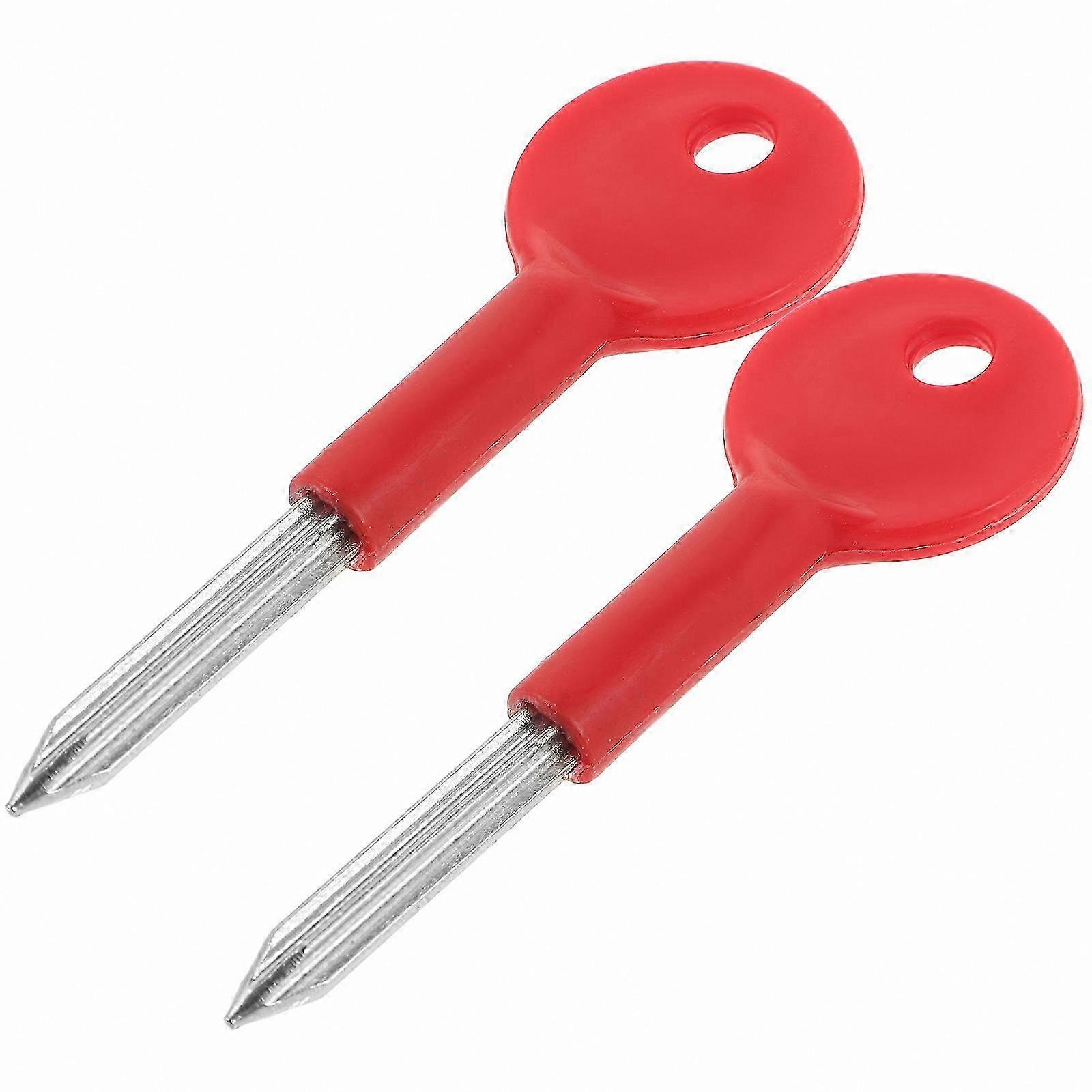 6 Pcs Replacement Fire Door Keys, Door Security Bolt Key Set