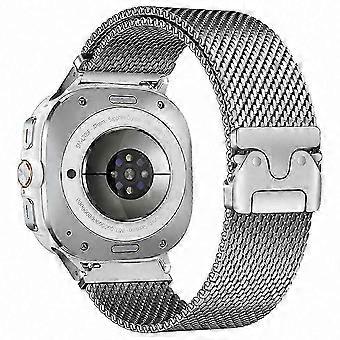 Stainless Steel Milanese Loop Band compatible with Smartwatch 44mm/40mm Models
