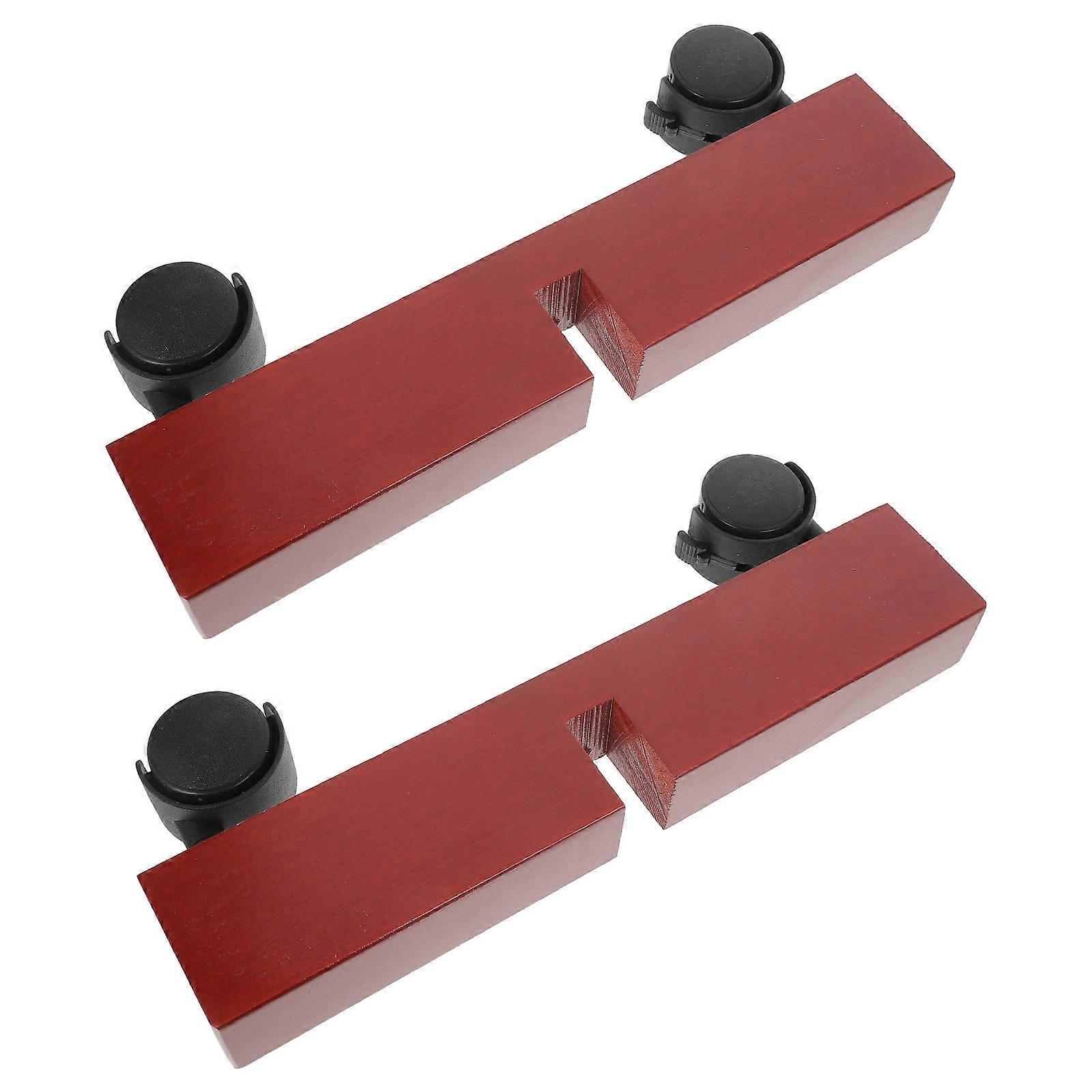 2pcs Room Divider Stand Panel Bracket with Wheel Partition Screen Supporter