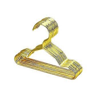 15Cm Pet Apparel Hangers Small Metal Clothes Hanger for Dog Cat Puppet Doll Pet Store Clothes Suppo