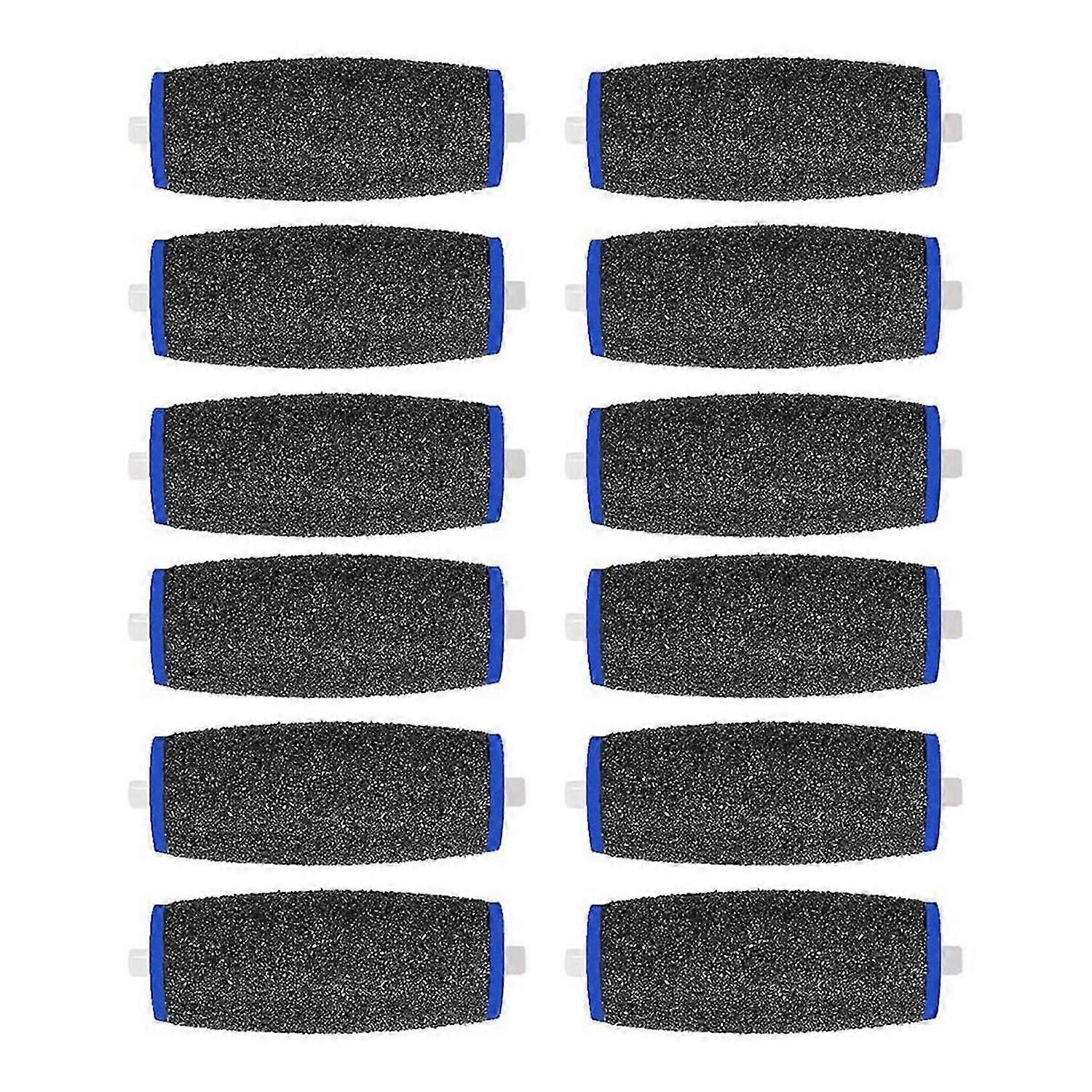 12 Pack Extra Coarse Replacement Roller for Pedi,Replacement Head Refills Compatible with Pedi Refil