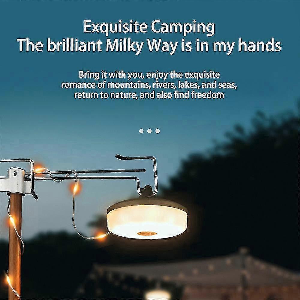 Portable Stowable Outdoor Camping String Light - Waterproof