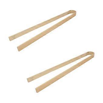 Pet Poop Clip Bamboo Waste Picker for Cleaning 2Pcs Dog Pooper Tool
