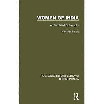 Women Of India An Annotated Bibliography - Harshida Pandit - Paperback - English Book - History